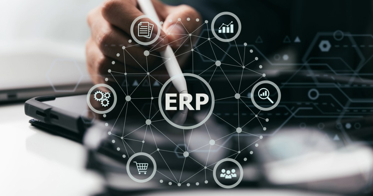 Person using a stylus on a device symbolizing successful ERP and ecommerce integration for distributers and manufacturers