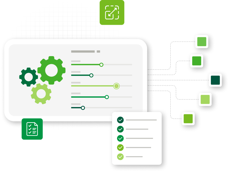 Illustration of channel commerce connecting centralized ecommerce capabilities across multiple digital storefronts