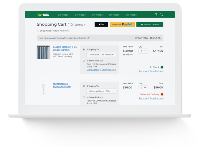roccommerce-shopping-cart-checkout-feature-screenshot