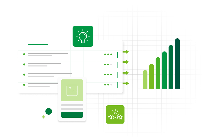 Illustration of ecommerce platform AI-powered recommendations that personalize product discovery and increase conversions